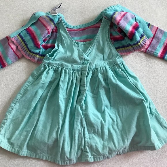 Gymboree Other - Gymboree Toddler 18-24 M, 2-Piece Set: Woven Dress and Knit Sweater Set
